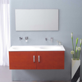 mobiletto per il lavabo del bagno