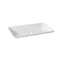Lavabo quadrato NX5002 in materiale solido 