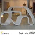 GMA13 Bianco neve Superficie solida flessibile per la decorazione d'interni 